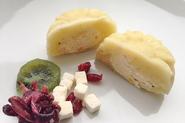 Sorbet mit Eisf&uuml;llung