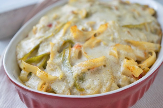 Nudelauflauf mit Thunfisch