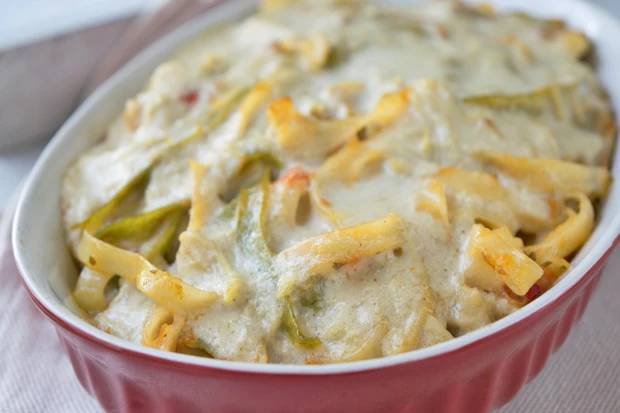 Nudelauflauf mit Thunfisch