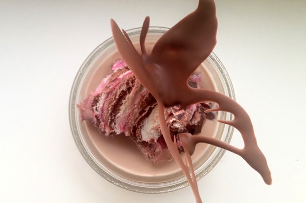 Amarettocreme mit Eis