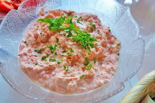 Lachsaufstrich