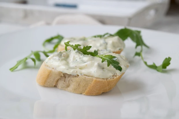 Rucola-Senf-Aufstrich