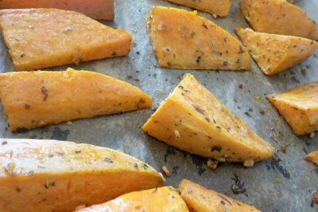 Süßkartoffelwedges