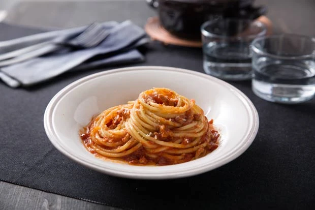 Spaghetti mit Sauce Bolognese