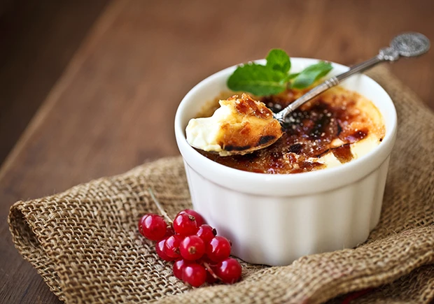 Cr&egrave;me br&ucirc;l&eacute;e