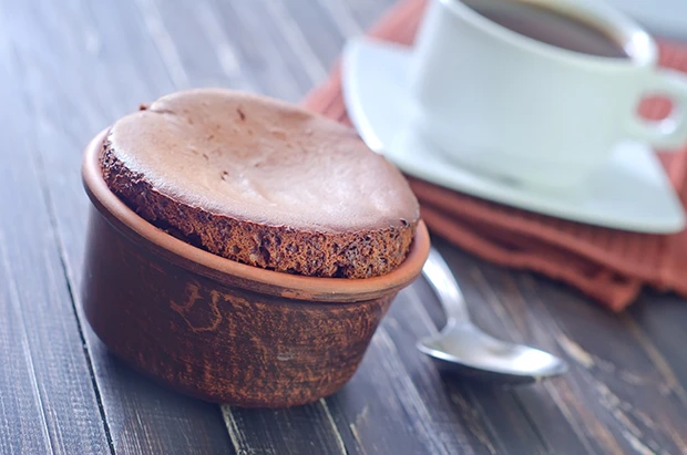 Schokoladen - Souffl&eacute; aus Frankreich