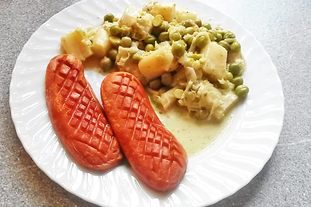 Spargel-Erbsengem&uuml;se