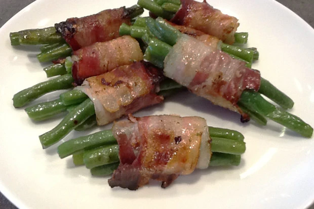 Gegrillte Speckfisolen