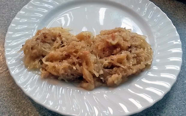 Sauerkraut mit Speck