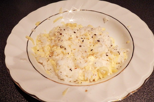 Reis mit Käse