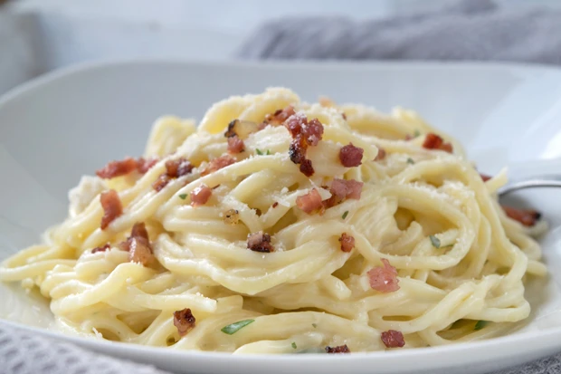 Spaghetti mit Lauch