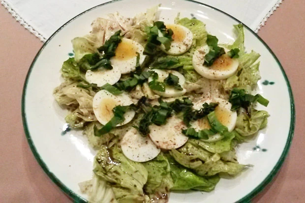 Eiersalat mit B&auml;rlauch