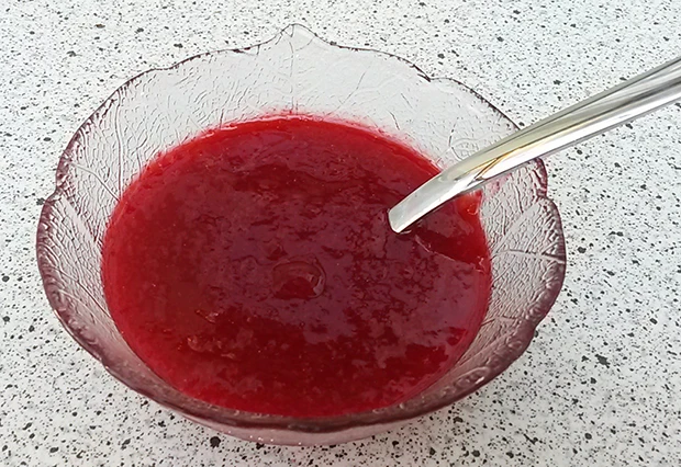 Gemischte Fruchtsauce
