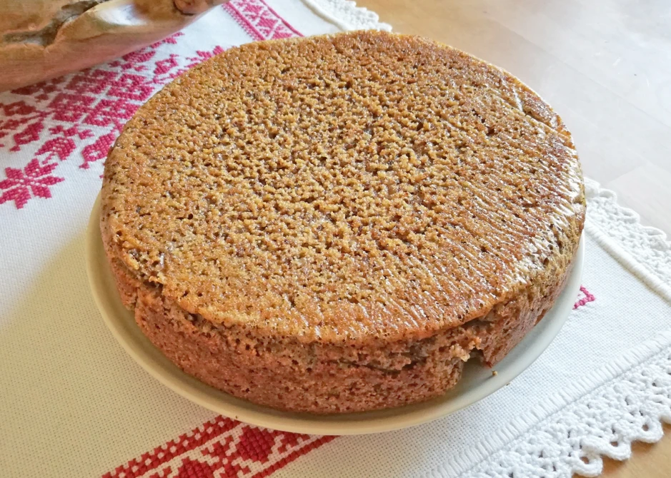 Grie&szlig;-Nuss-Kuchen