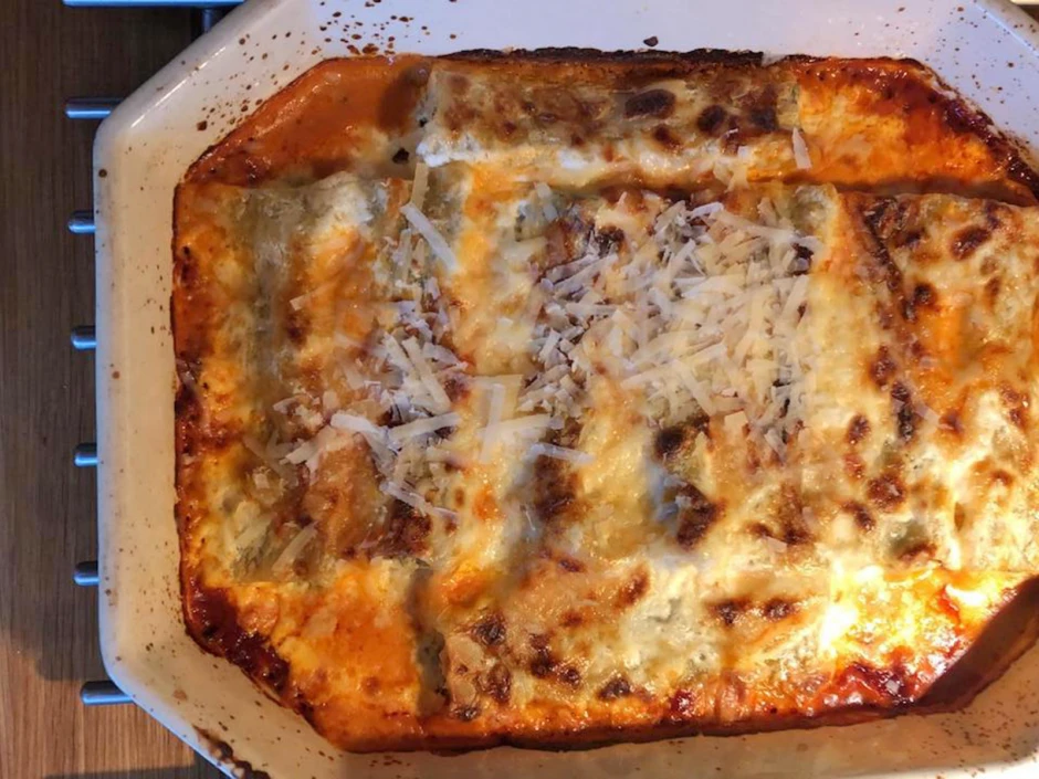 Cannelloni-Auflauf