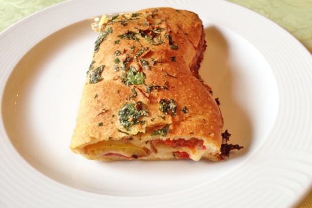 Pizzastrudel
