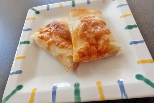 Schinken-Käse-Strudel
