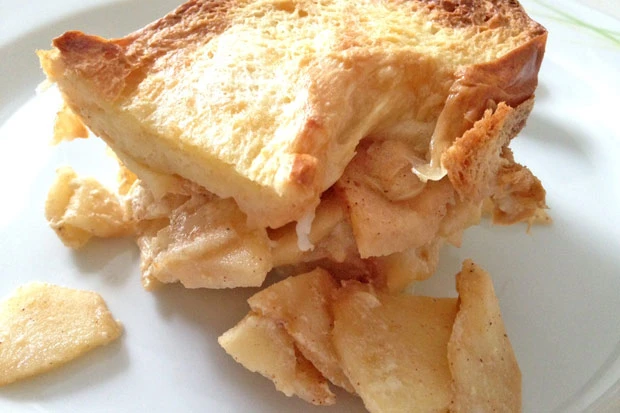 Apfel-Scheiterhaufen