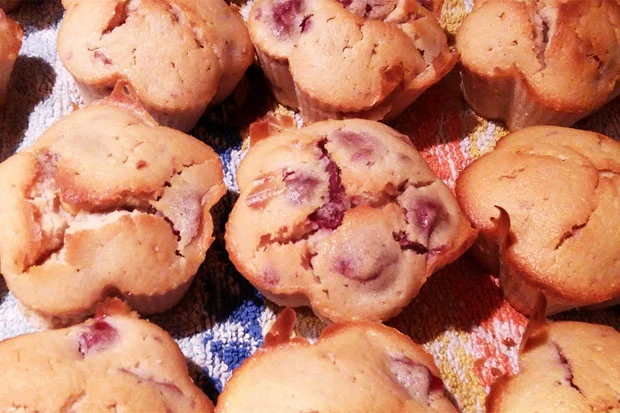 Kirsch-Sauerrahm-Muffins