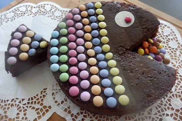 S&uuml;&szlig;e Fischtorte mit Smarties