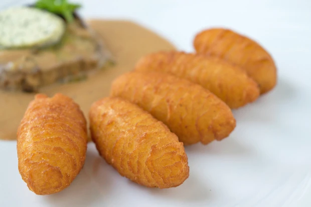Topfenkroketten