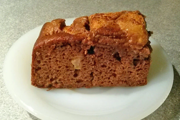 Schoko-Apfelkuchen mit Zimt
