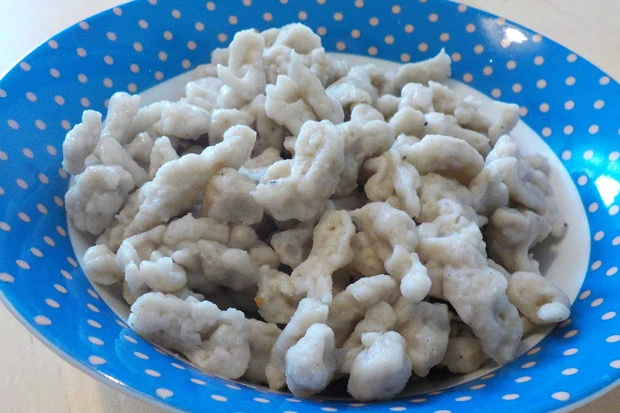 Dinkel-Maroni-Sp&auml;tzle