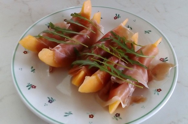 Prosciutto mit Melone