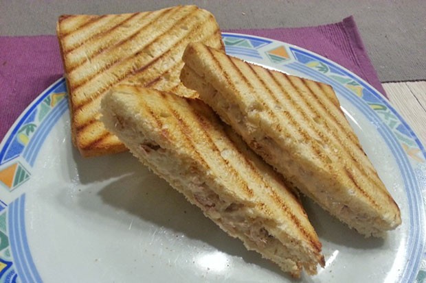 Toast mit Thunfisch