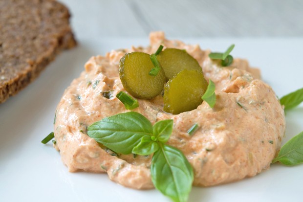 Paprikaaufstrich mit Frischkäse