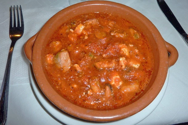 Muscheln Saganaki