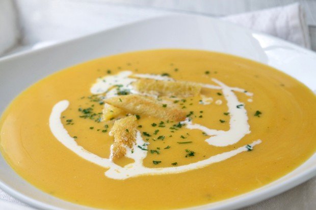 Marillen-Karottensuppe