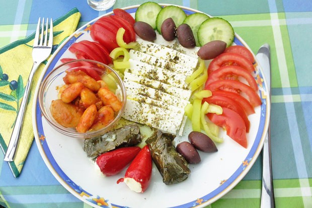 Griechischer Salatteller
