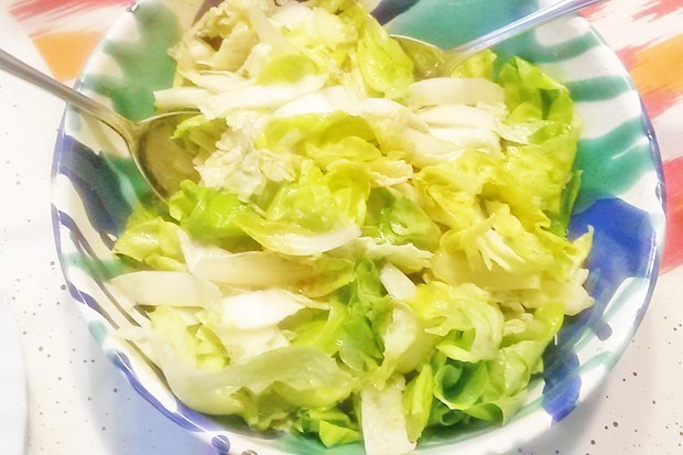 Grüner Mischsalat