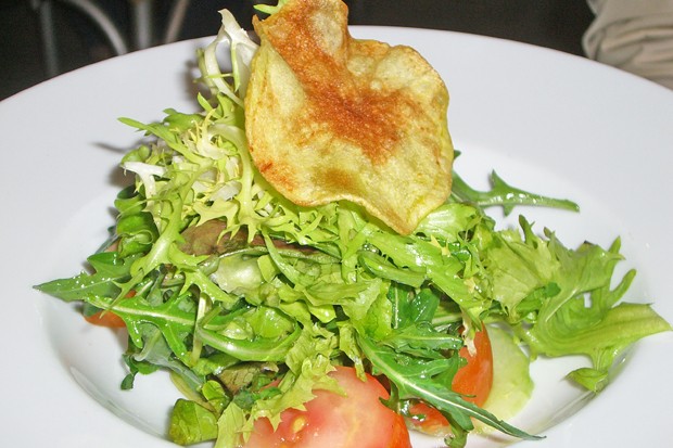 Grüner Mischsalat