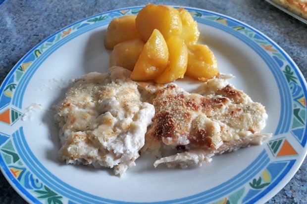 Fisch überbacken