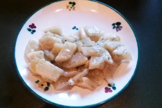 Kohlrabi mit Sauerrahm