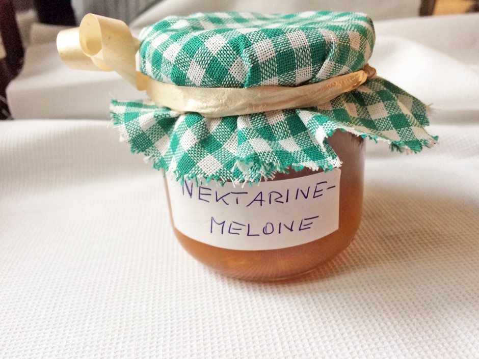 Nektarinen-Melonen-Marmelade