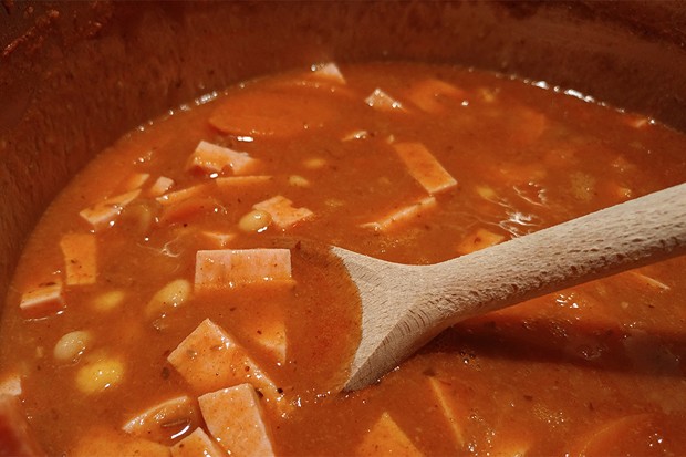 Bohnengulasch