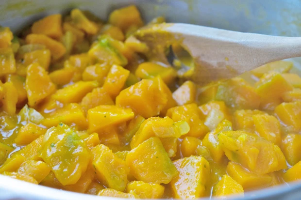 Scharfes Kürbischutney