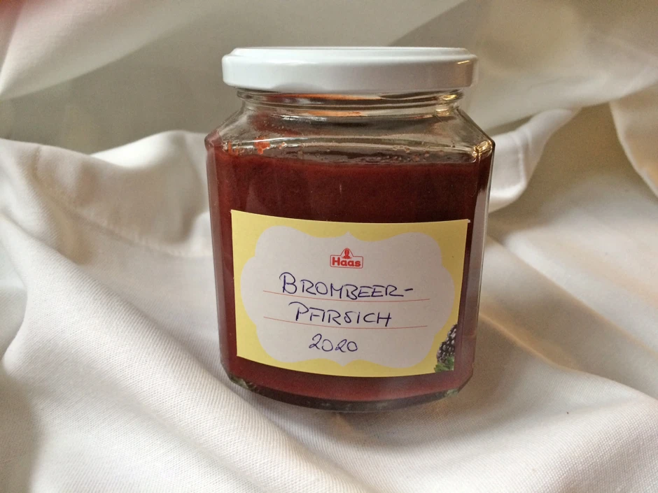 Brombeer-Pfirsich-Marmelade