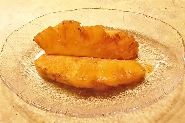 Gebratene Ananas