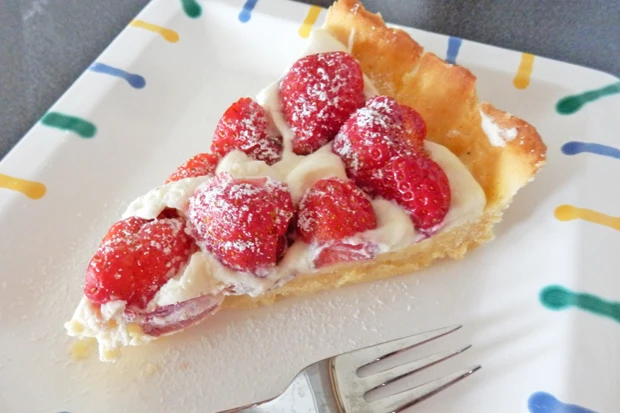 Erdbeerkuchen