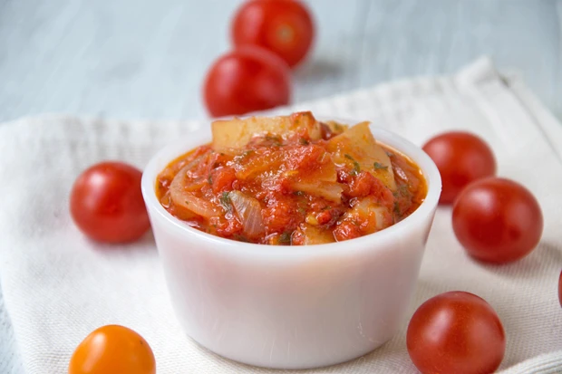 Ananas-Tomten-Chutney