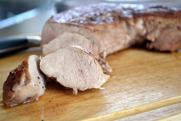 Schweinefilet aus dem Sous-Vide