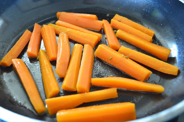 Sous Vide Karottensticks