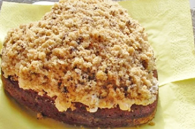 Cappuccinokuchen mit Streusel