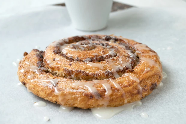 Plunderteigschnecken mit Nussf&uuml;lle