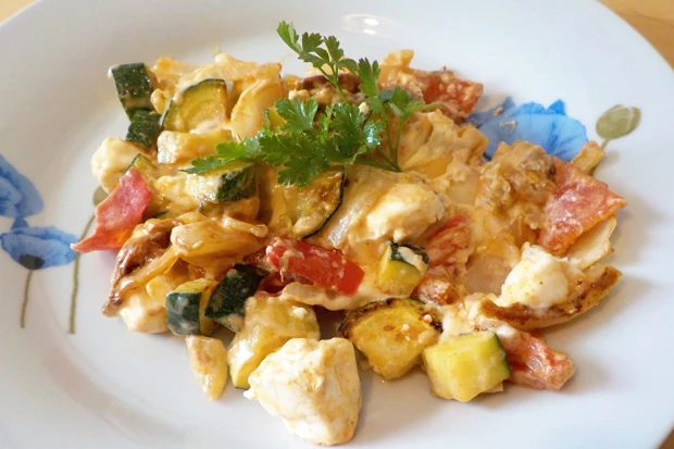 Grillgemüse mit Feta