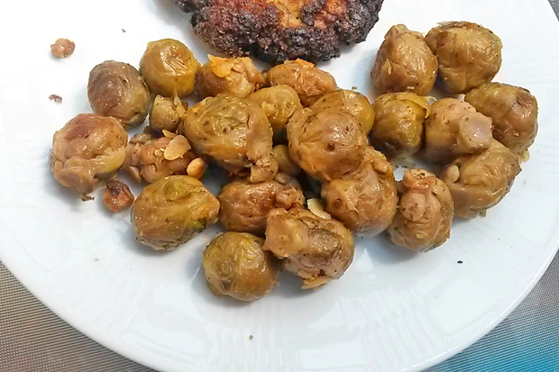 Kohlsprossen mit Knoblauch